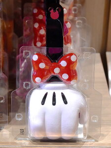 日本東京迪士尼Disney米妮點點水玉蝴蝶結小手掌滾輪除塵貼紙沾黏徹底清潔毛絮居家（可替換）-絕版品
