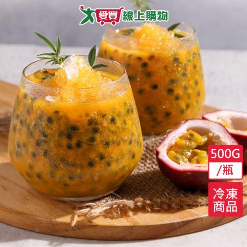100%百香果原汁500ML【愛買冷凍】