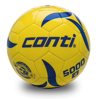 CONTI 鏡面抗刮頂級TPU車縫足球(4號球) 5000 系列 國小比賽用球 #S5000