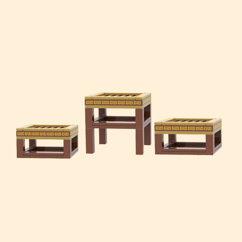 【TRUE WAY TOY】EW-5207 敬神座台3入組 0