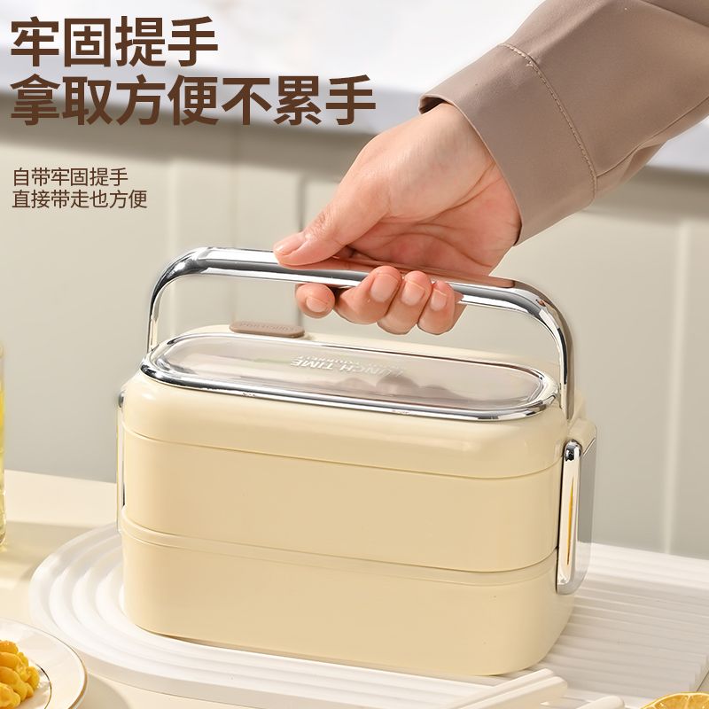 免運 保溫飯盒 便當盒 飯盒 手提飯盒 304食品級不銹鋼保溫飯盒便當學生餐盤分格便當餐盒上班族微波爐特惠/開立發票K0929