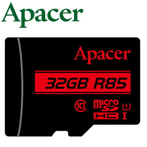 Apacer 宇瞻 32GB 85MB/s microSD microSDHC TF U1 C10 記憶卡
