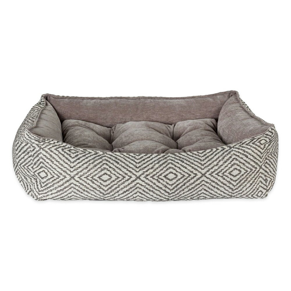 【SofyDOG】BOWSERS 勺日方枕極適寵物床 菱形織紋-M 睡墊 睡床 手工製作