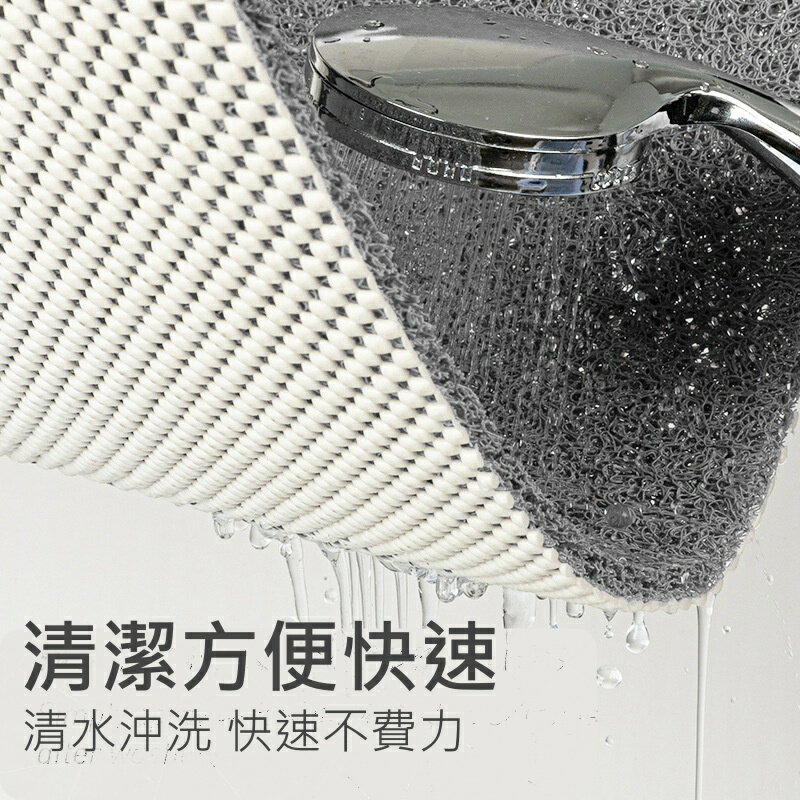 【iWork花屋】台灣現貨 浴室防滑墊 防水地墊 防滑地墊 玄關地墊 絲圈地墊 地墊 淋浴間 踩腳墊 絲圈 廁所 浴室 玄關 1