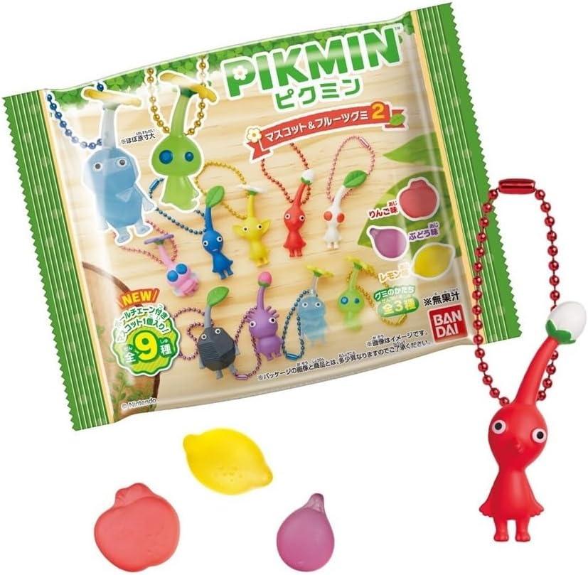 網購推薦-日本 BANDAI 皮克敏食玩軟糖/12入組