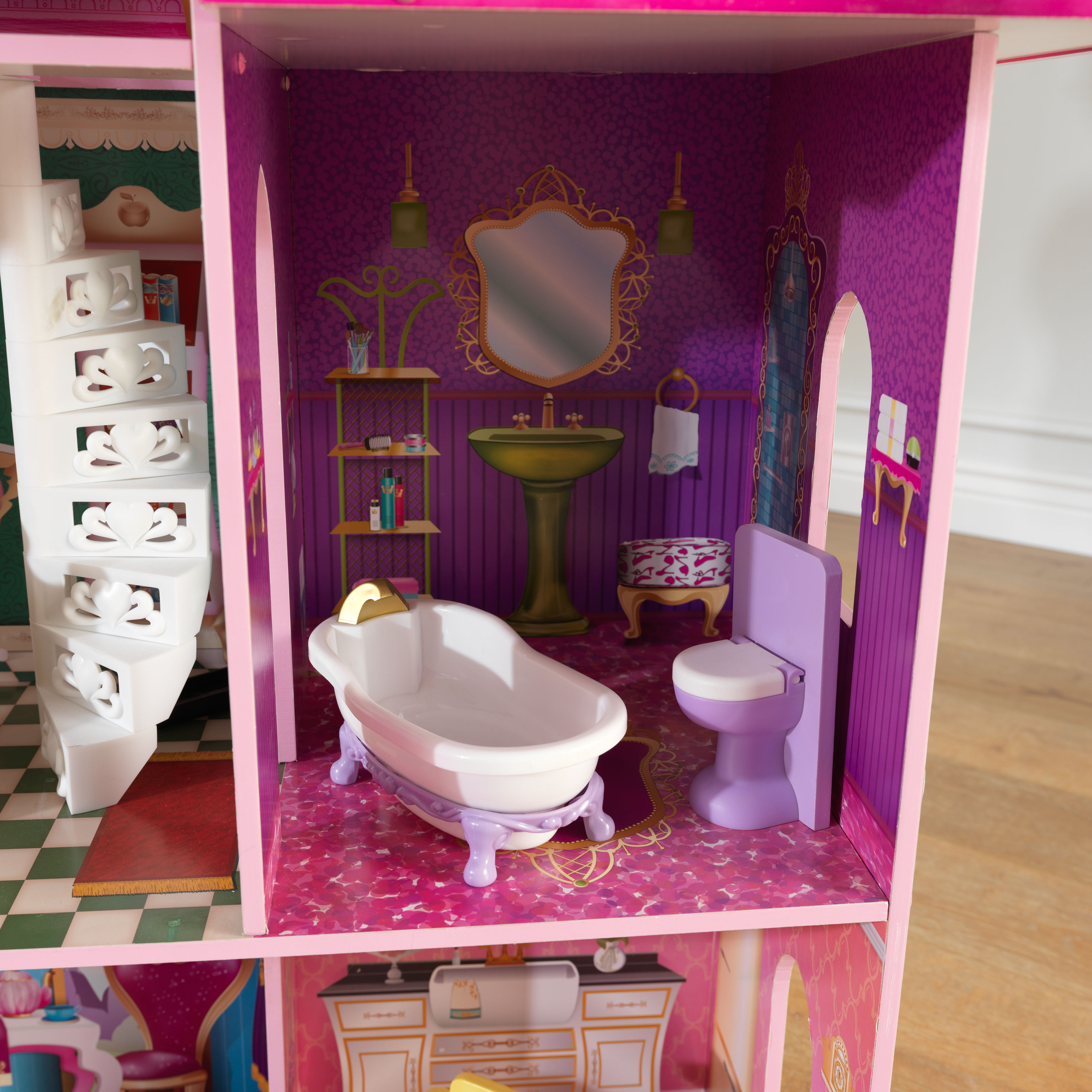 storybook mansion dollhouse