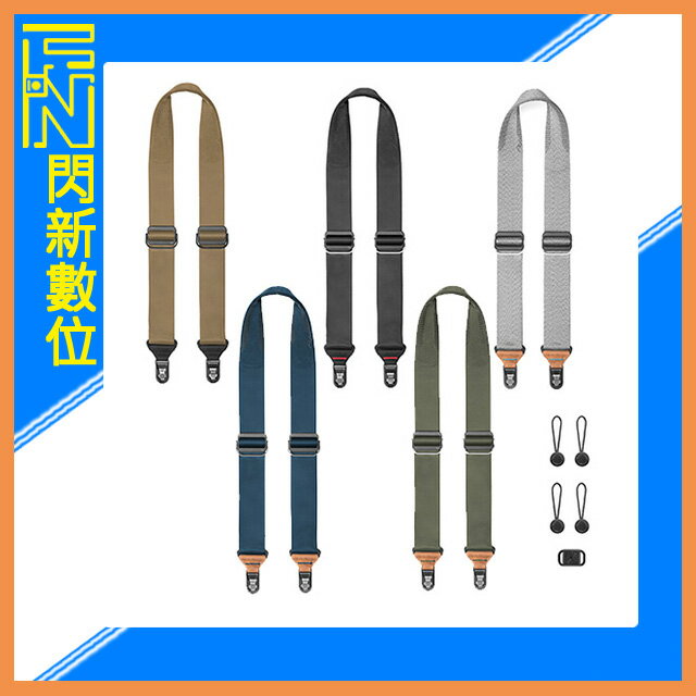 PEAK DESIGN 快裝神奇背帶 Slide 相機背帶 背帶 止滑 黑/灰/綠/藍/黃 (公司貨)