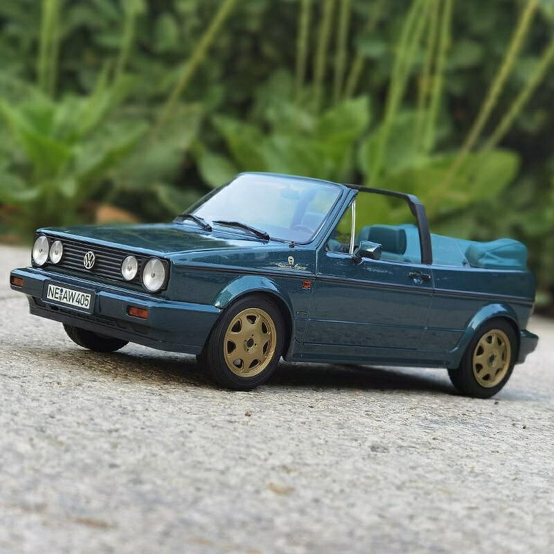 模型車 NOREV 1:18 1990年 大眾高爾夫敞篷Golf 合金汽車模型車模老爺車