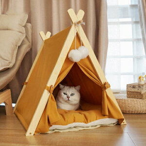 貓窩四季通用冬季狗窩寵物帳篷冬天可拆洗封閉式泰迪室內貓咪