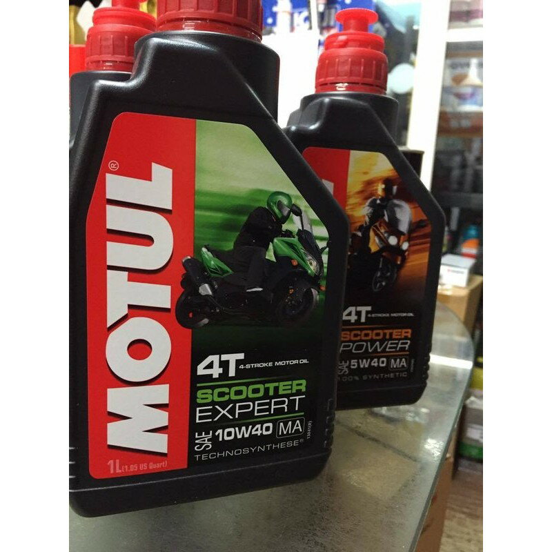 【4%點數】『油工廠』MOTUL Scooter Expert 10W40 頂級 合成 機油 MA 高耐溫/市區通勤 10W-40【樂天APP下單限定】