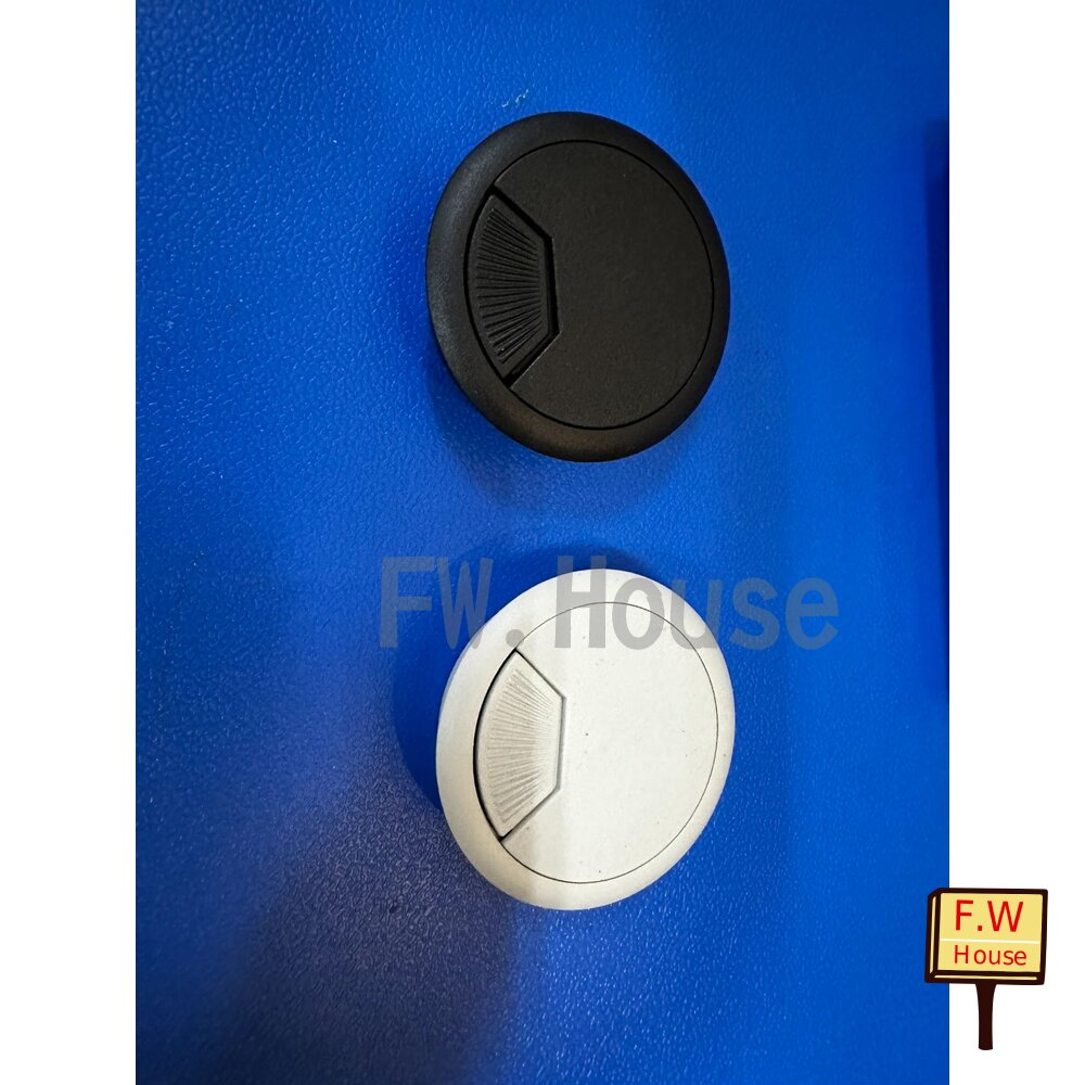 附發票 53mm 60mm 塑膠穿線孔 線孔蓋 集線蓋 集線盒 電線收納 出線孔蓋 圓形出線孔 電腦桌 出線孔
