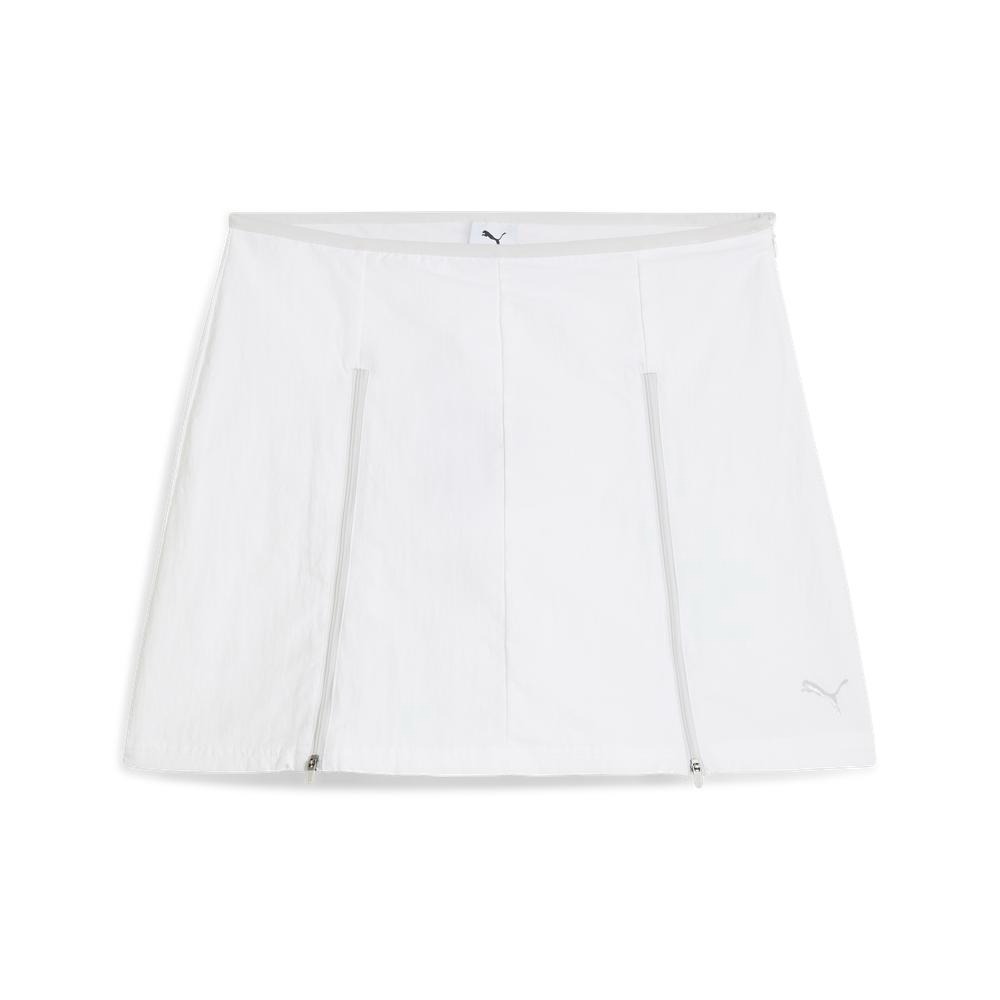 【滿千折百】PUMA 短裙 流行系列 DARE TO 白 短風裙 女 62983002