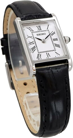 Seiko 精工【日本代購】women's手錶 女士方形設計石英錶-SWR053 2