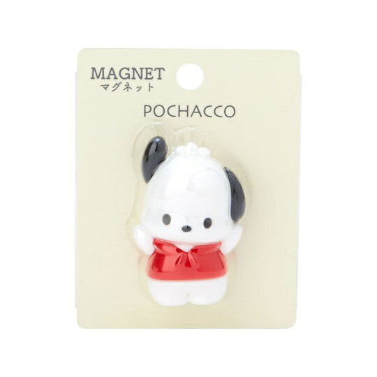 【震撼精品百貨】Pochacco 帕帢狗~日本三麗鷗Sanrio 帕恰狗樹脂立體造型磁鐵*14703