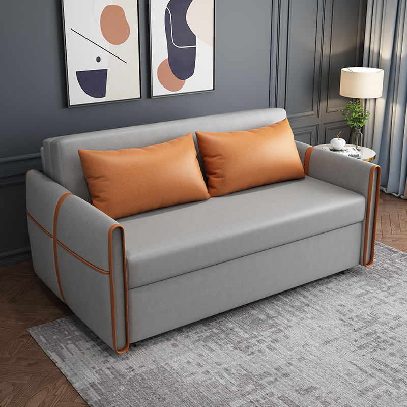 沙發床可折疊客廳小戶型兩用多功能拉床2021年新款布藝輕奢網紅款
