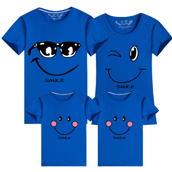 親子裝 純棉T恤 笑臉短袖T恤 親子T恤 全家福 團體服 童裝一家三口 一家四口 全家裝 母女裝 短T 班服 櫻桃嚴選 6 親子裝 純棉T恤 笑臉短袖T恤 親子T恤 全家福 團體服 童裝一家三口 一家四口 全家裝 母女裝 短T 班服 櫻桃嚴選 6