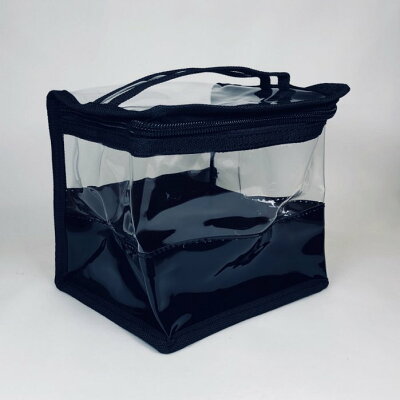 方型透明彩妝品收納包(中)Be My Boyfriend 王盈喬老師推薦 化妝包