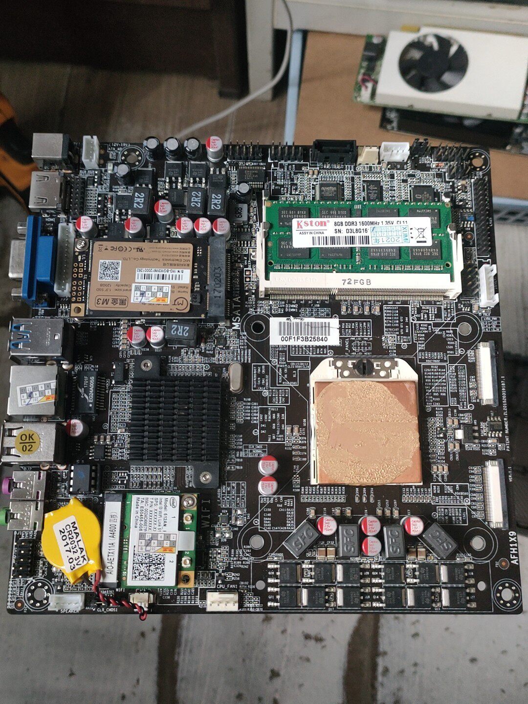 A10-4600M 主機板 一體機拆機 測試完好 17x17尺寸 如圖成色 高效能處理器 組裝電腦必選