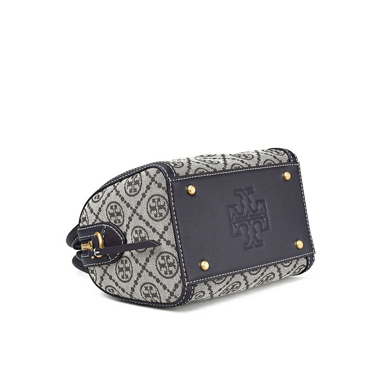 精選★TORY BURCH T MONOGRAM 提花迷你水桶包女士單肩包斜挎包 82939  (預購) ~【春季女王節 心動優惠 送禮首選★菲尼斯 國際精品3折起】 6