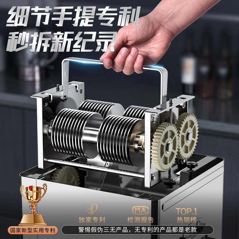 切肉機商用電動切絲切鮮肉片機家用全自動切菜絞肉切塊不銹鋼小型