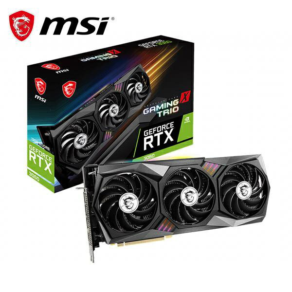 【含稅公司貨】微星MSI RTX 3060 12G GAMING Z TRIO 顯示卡 RTX3060