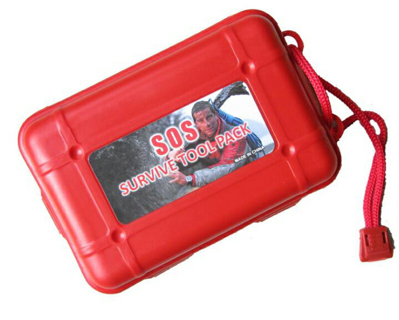 [2玉山網] SOS戶外旅行地震應急包 戶外求生工具 工具應急裝備套裝 急救盒 應急用品