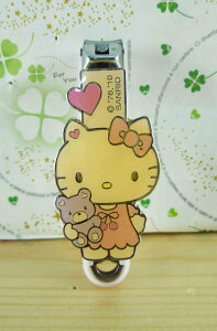 【震撼精品百貨】Hello Kitty 凱蒂貓 HELLO KITTY指甲刀-粉熊 震撼日式精品百貨