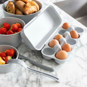 Koziol德國進口有機冰箱雞蛋盒雞蛋收納盒家用食品接觸級10格裝