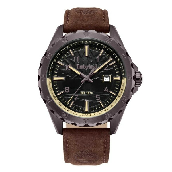 Timberland 天柏嵐  TDWGB0055802  大三針日期腕錶  黑 45mm｜樂天全館特惠中★指定刷卡回饋10%