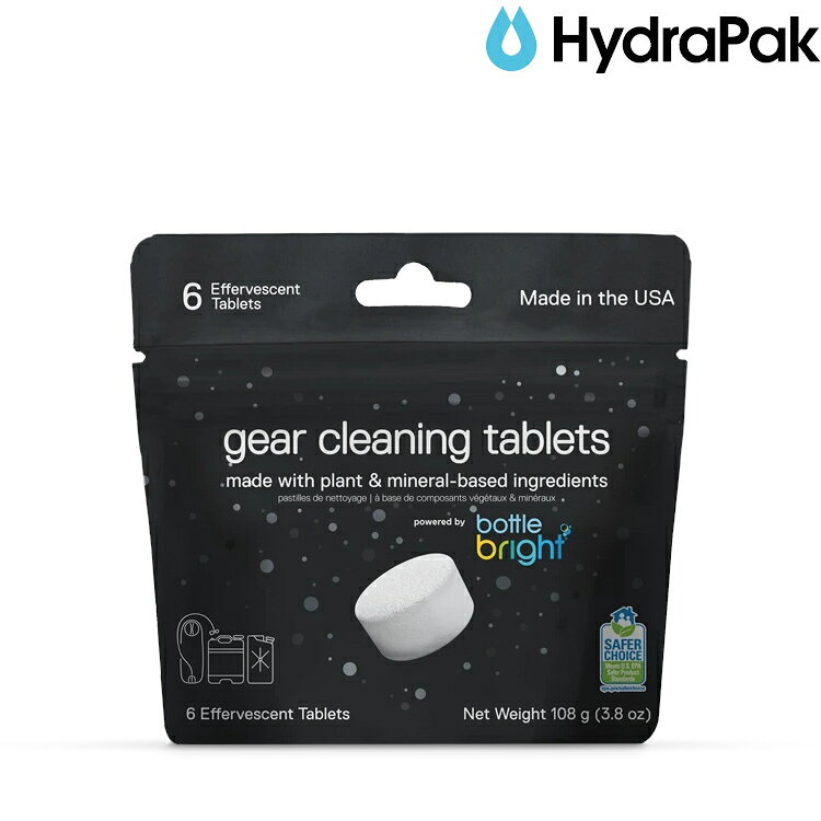 Hydrapak Gear Cleaning Tablets 清潔錠(6入) GB106