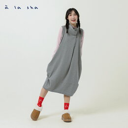a la sha 高領拉鏈背心洋裝 a la sha 高領拉鏈背心洋裝