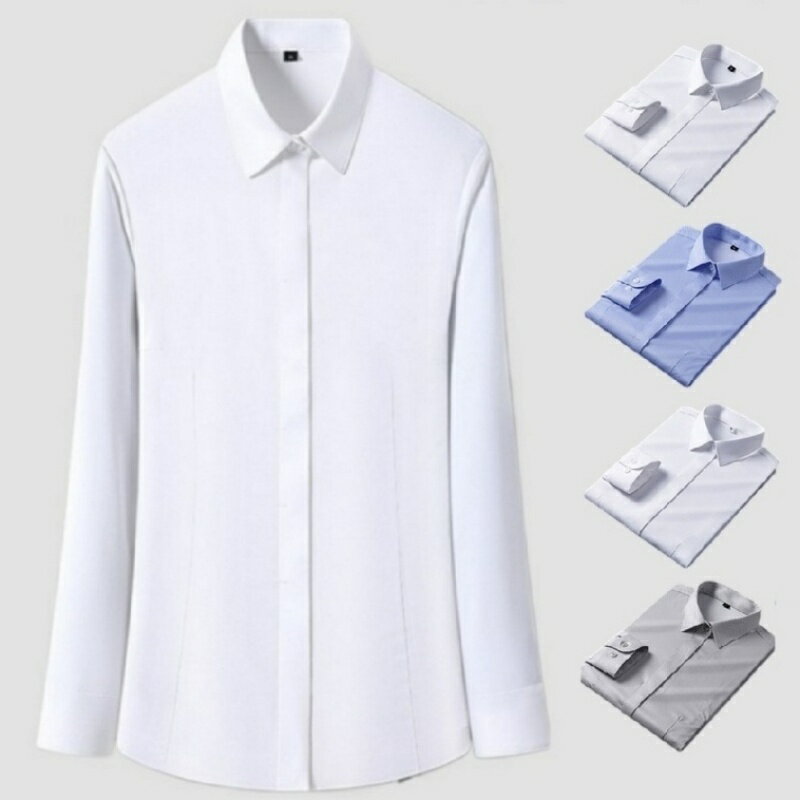 現貨+預購 女長袖襯衫高級白襯衫西裝外套休閒女上衣-通勤抗皺V字領女裝10色74lb60【獨家進口】【米蘭精品】