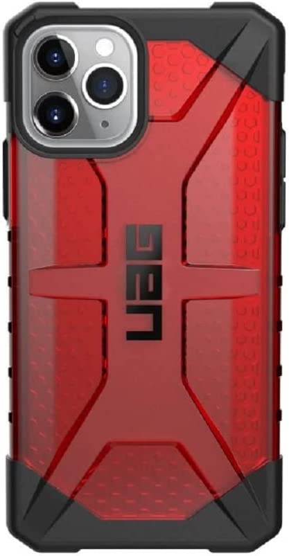 【日本代購】URBAN ARMOR GEAR UAG Plasma 系列 iPhone 11 PRO MAX 智能手機保護殼 硬殼 iPhone (紅色) [平行進口]
