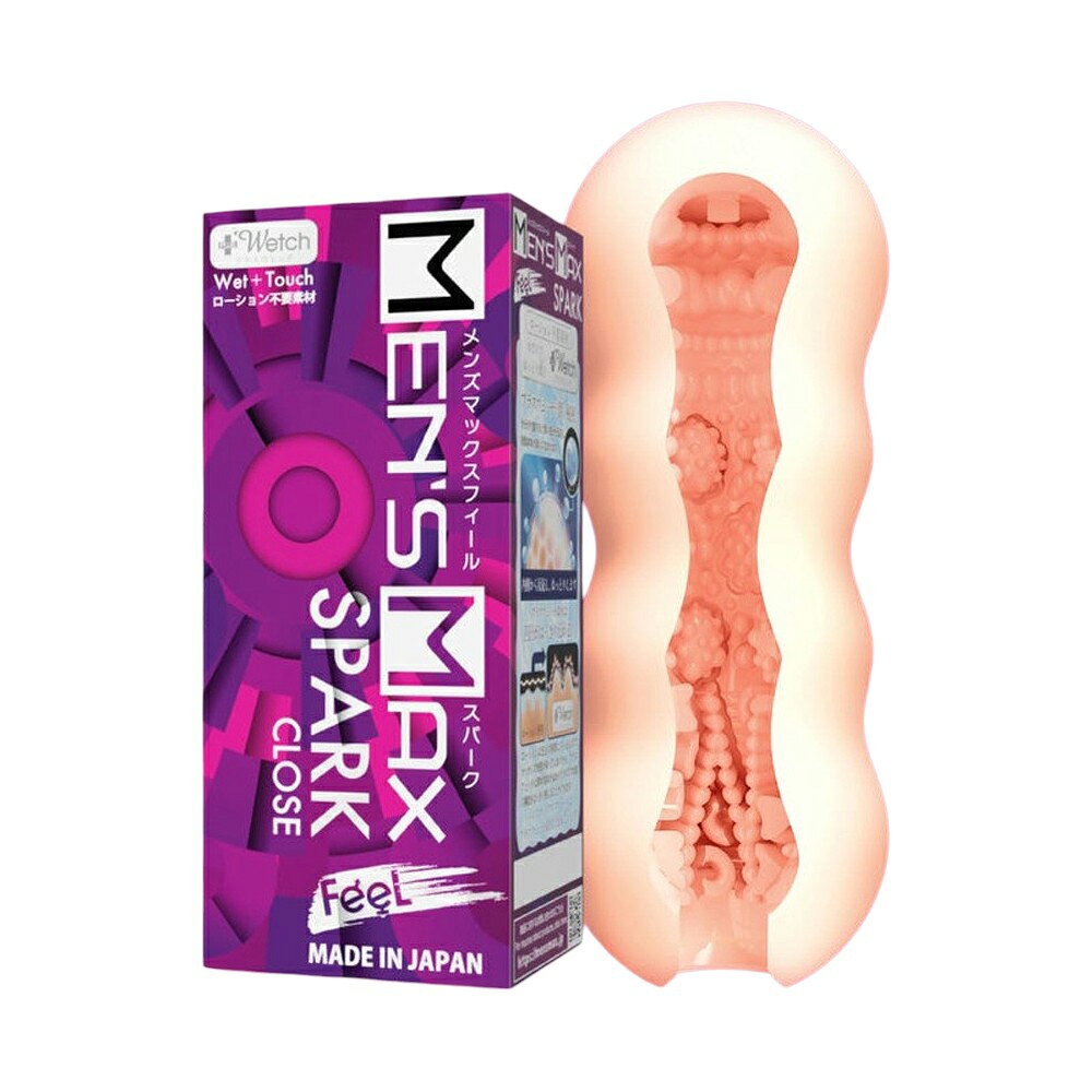 日本Men’ s Max 火花款非貫通型FEEL SPARK男用自慰器