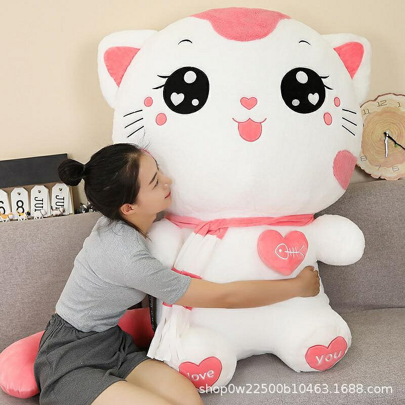 毛絨玩具大號布娃娃貓咪公仔女生生日玩偶睡覺 布娃娃生日禮物 玩偶/生日/情人/聖誕禮物/毛絨娃娃/抱枕娃娃