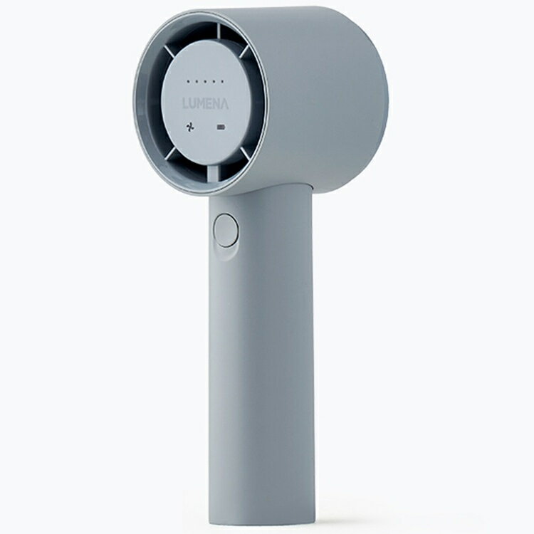N9 LUMENA PRO JET USB充電式手持風扇 淺灰藍