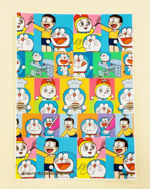 【震撼精品百貨】Doraemon 哆啦A夢 Doraemon貼紙-綜合人物 震撼日式精品百貨