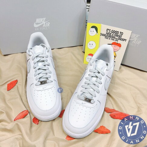 帝安諾-實體店面 NIKE AIR FORCE 迷霧灰白 淺灰 AF1 小DIOR 休閒鞋 男女鞋 DH7561-103 1