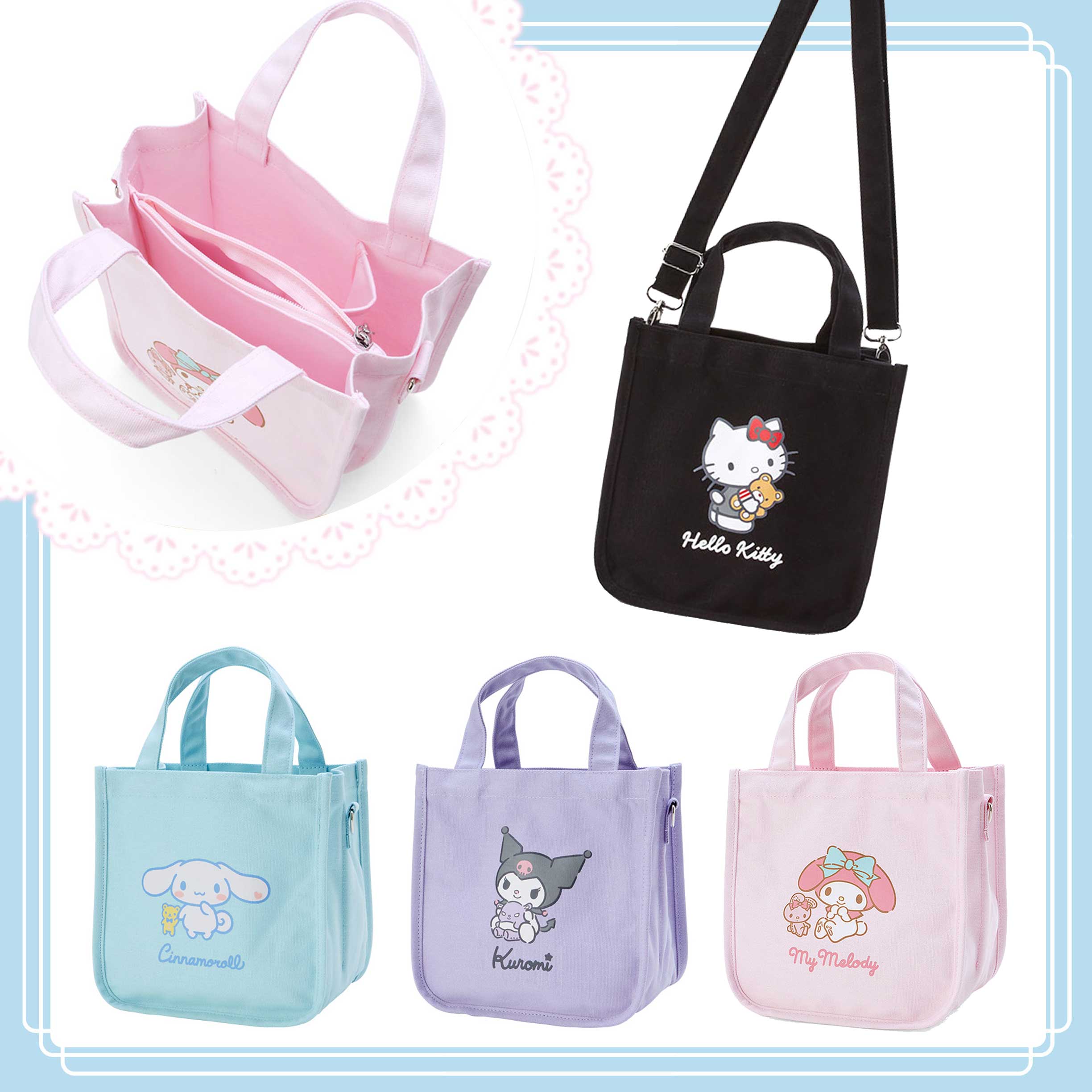 帆布兩用包-三麗鷗 Sanrio 日本進口正版授權