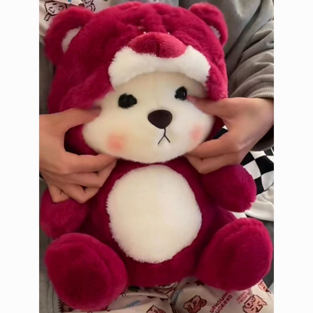 可愛超萌變身小熊創意公仔毛絨玩具抱枕少女心布娃娃送女生日禮物