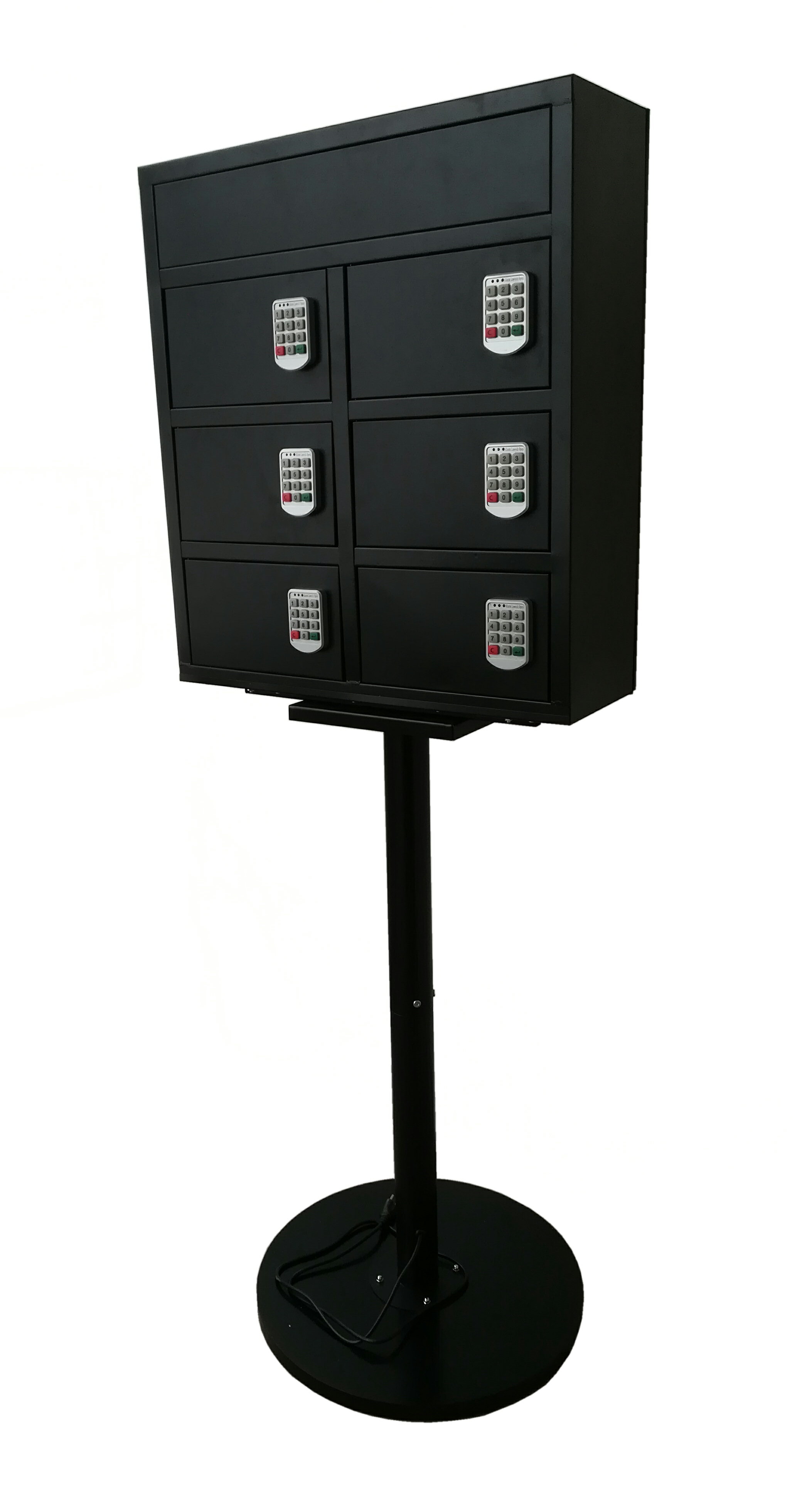 FixtureDisplays 6Bay Cell Phone Charging Locker