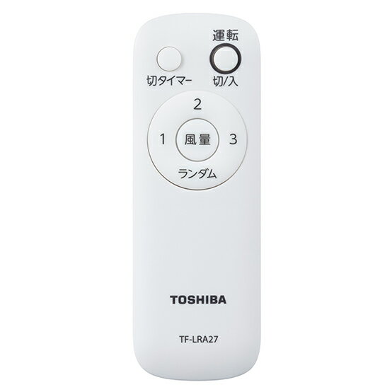 新品]TOSHIBA TF-30AL27 ホワイト 扇風機 東芝エルイートレーディング TOSHIBA ACリビング扇風機 TF