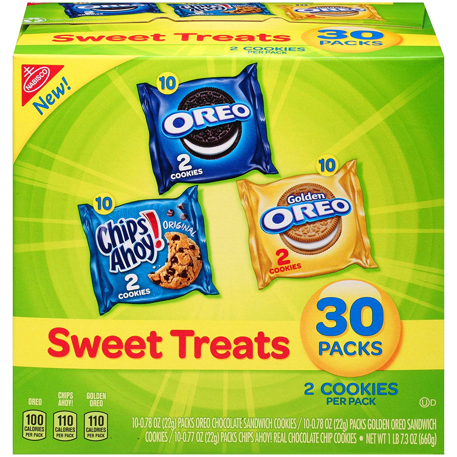 Tradecozone: Nabisco Cookies Sweet Treats Variety Pack Cookies - with ...