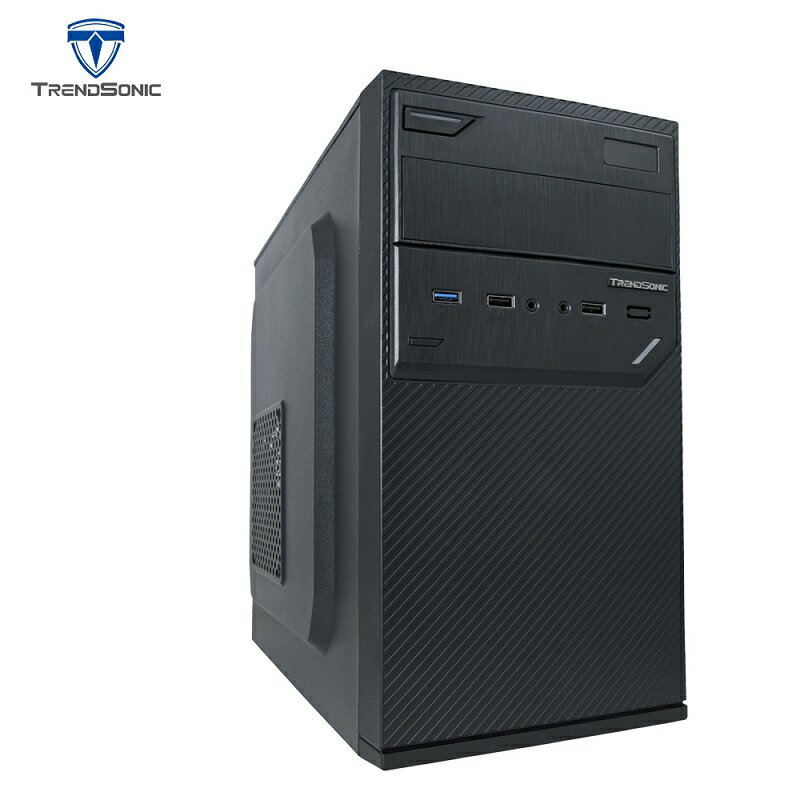 【最高現折268】TrendSonic 翰欣 PA25 MATX USB3.0 黑色電腦機殼