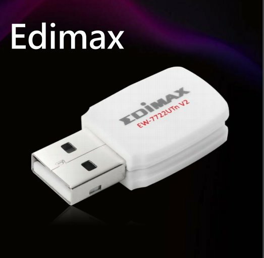 <br/><br/>  訊舟科技 EDIMAX EW-7722UTn V2 N300 高速USB無線網路卡<br/><br/>