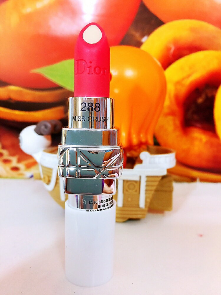 Dior 迪奧 藍星炫色唇膏雙頭試用版 3.5g #288 全新 色號: 288【全新百貨專櫃正貨】☆