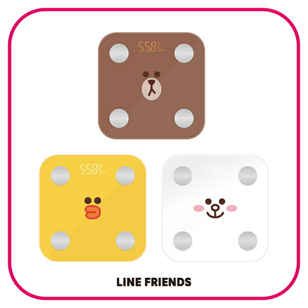 LINE Friends 智能藍牙體重計 LH-SC01W
