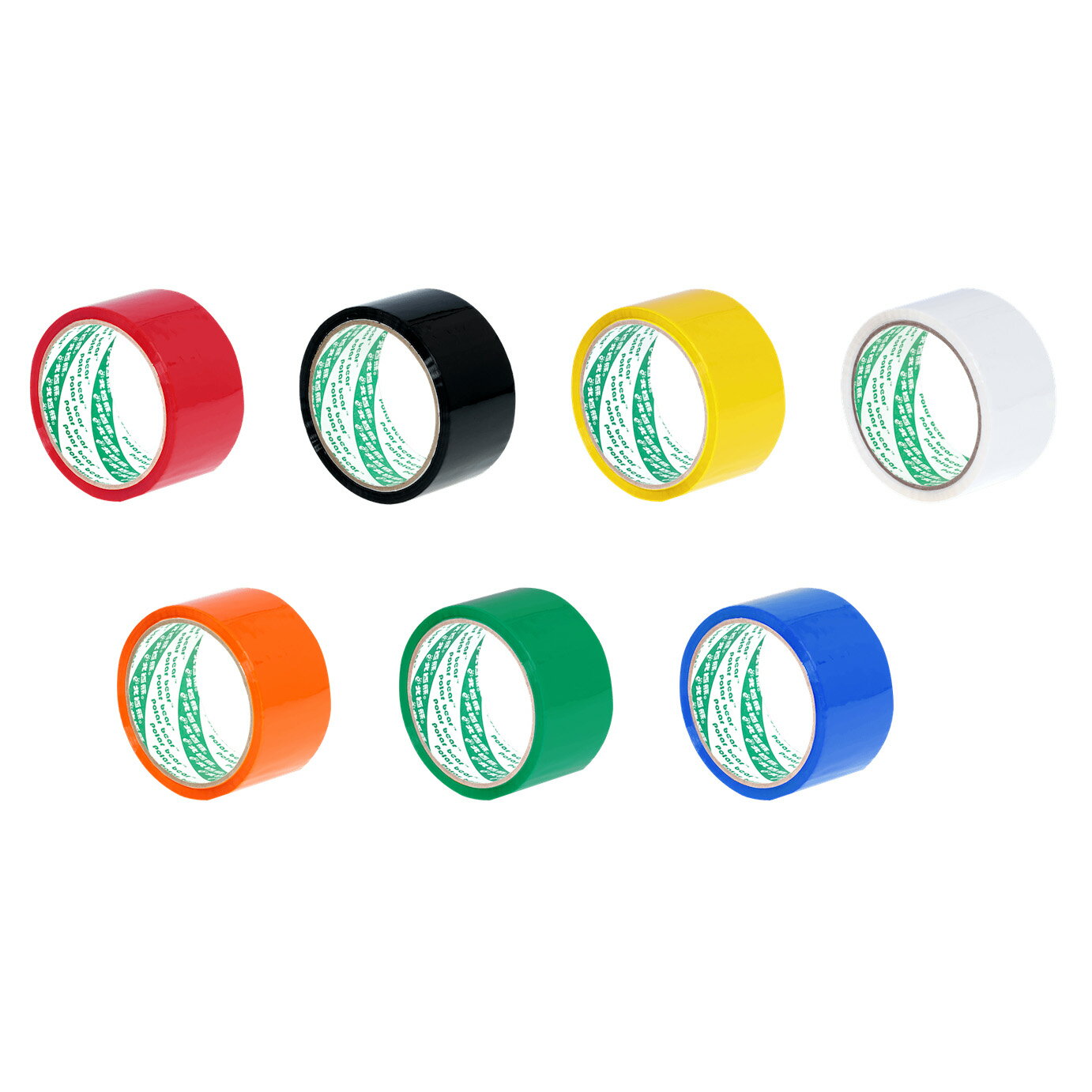 北極熊 OPP彩色膠帶 48mmX40y 單色6捲入 /盒 PPT4840