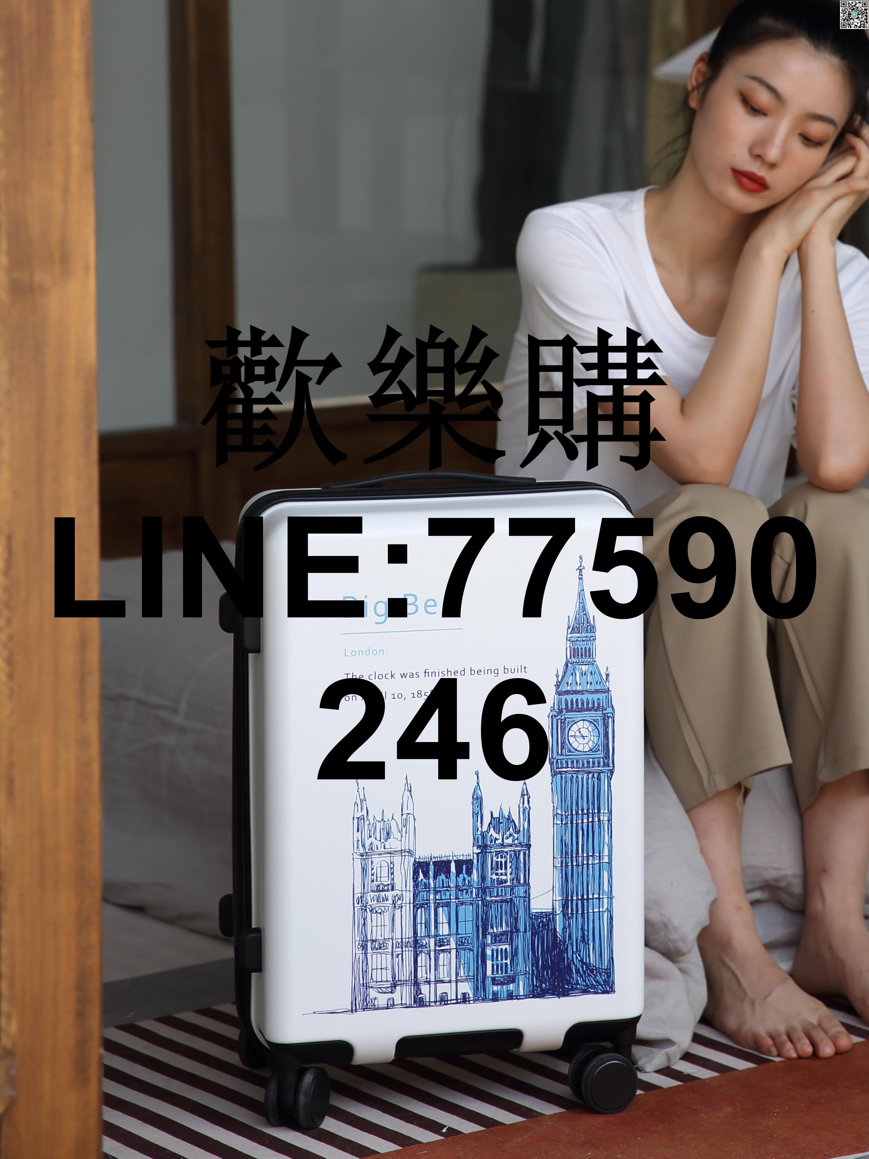 【歡樂購】建築藝術2024新款行李箱2024寸拉桿箱登機箱男女