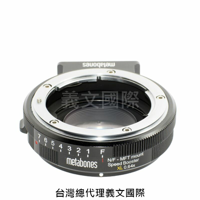 Metabones專賣店:Nikon G -M43 Speed Booster XL0.64x(Panasonic,Micro 43,Olympus,尼康,N/G,NG,減焦,0.64倍,GH5,GH4,轉接環)